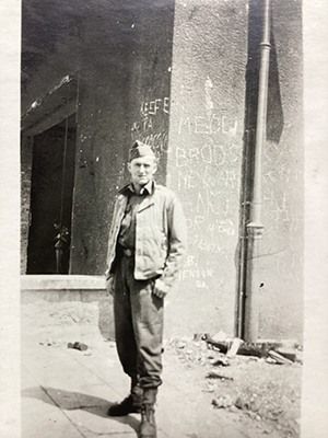 Andrew  in Augsburg Germany, 10/10/1945